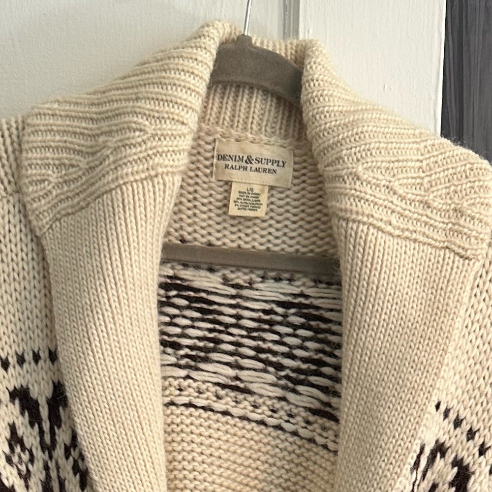 Ralph Lauren sweater alpaca and wool
Blend